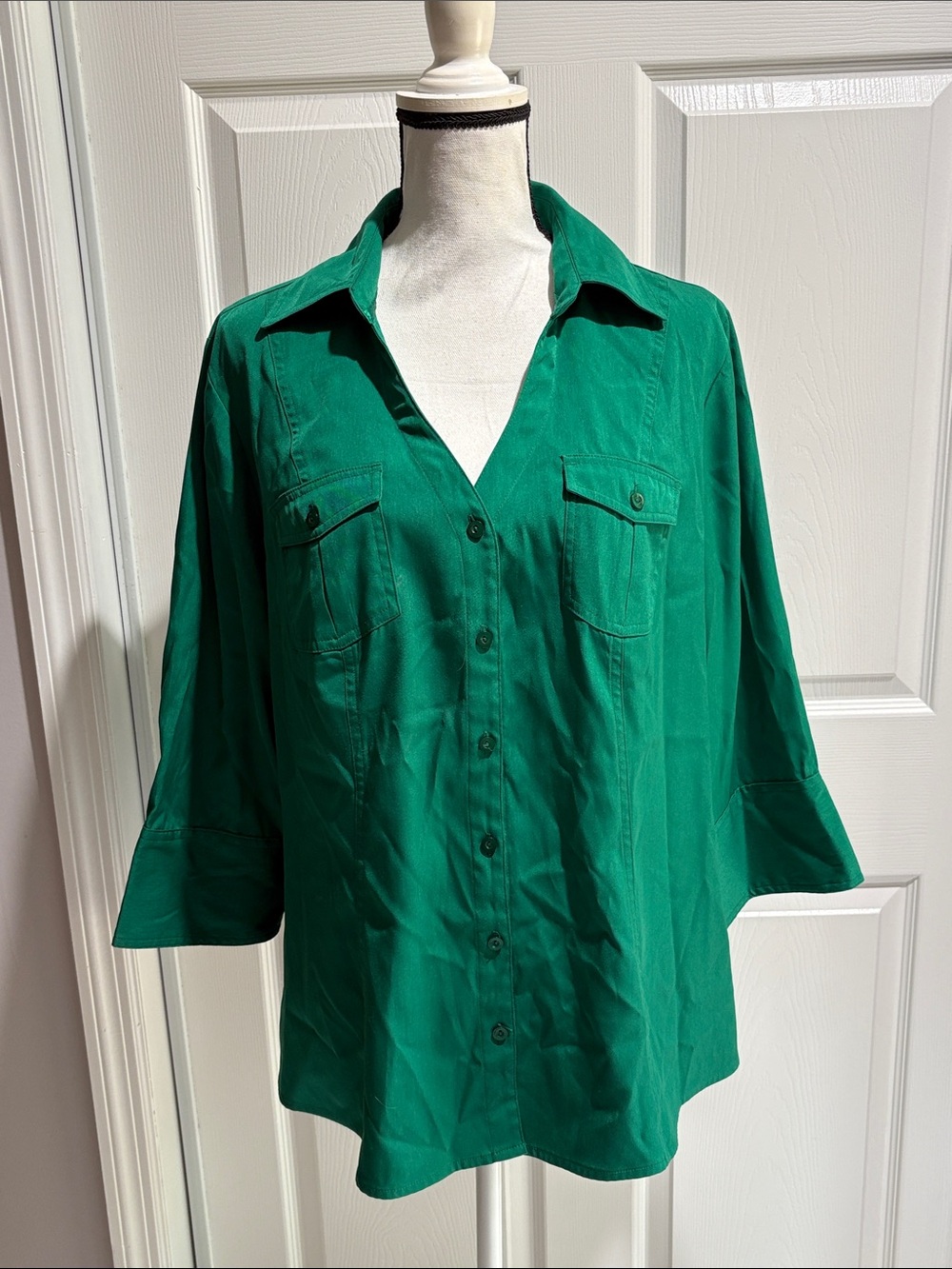 Cato V-neck Blouse